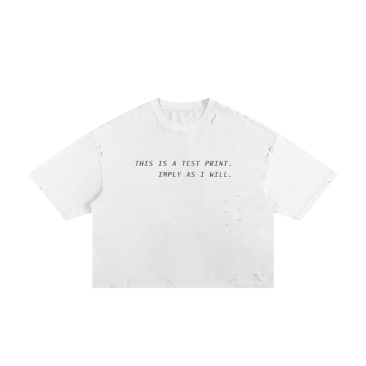 TWO.DIE.FOUR. TEST TEE